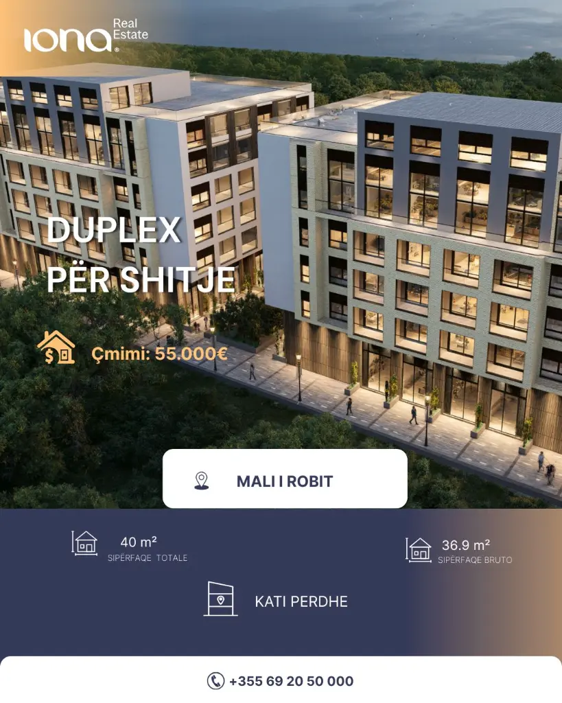 🏡 Dupleks në shitje – Mali i Robit, Golem