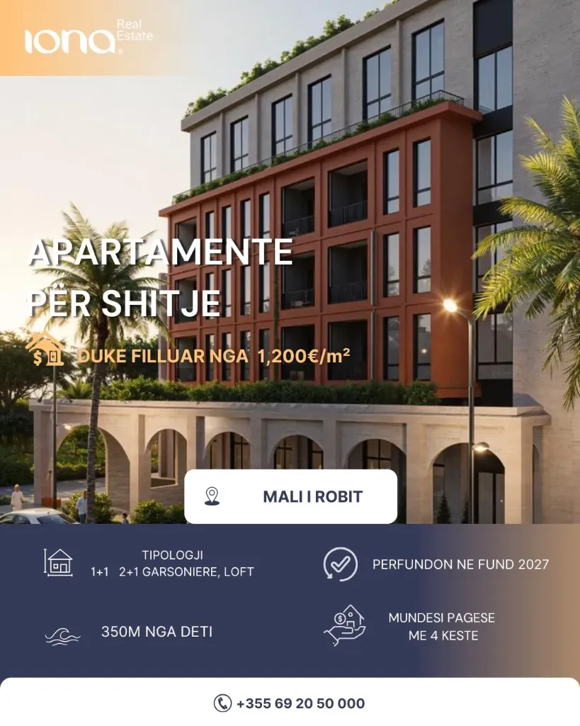 🏗️ HESTIA RESIDENCE – Mali i Robit, Golem