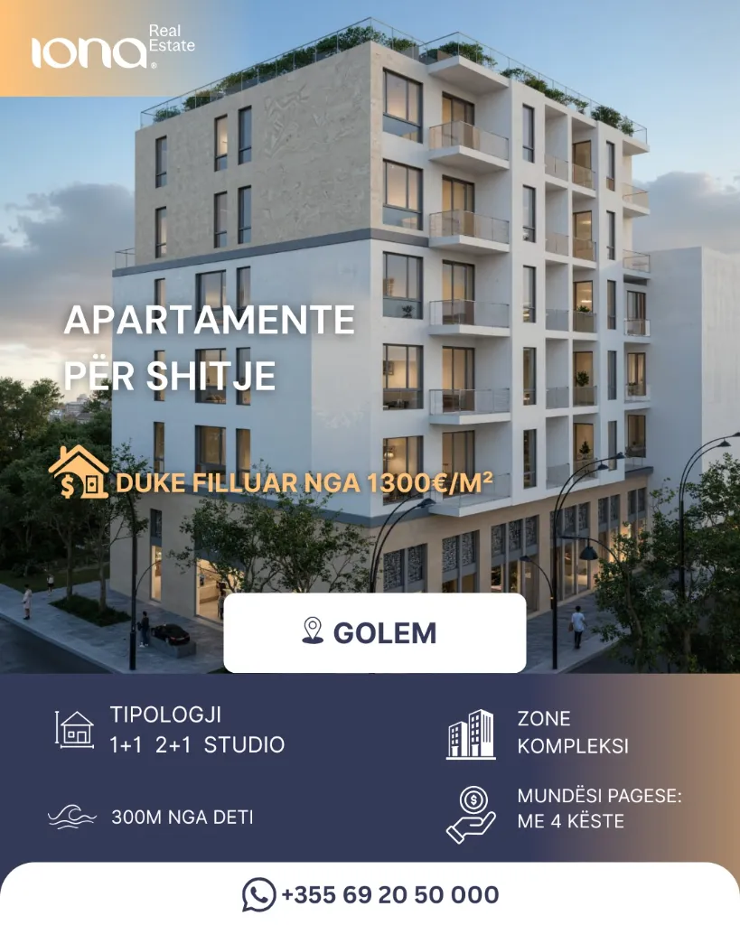 🏗️ Një projekt i ri rezidencial po vjen në Golem!