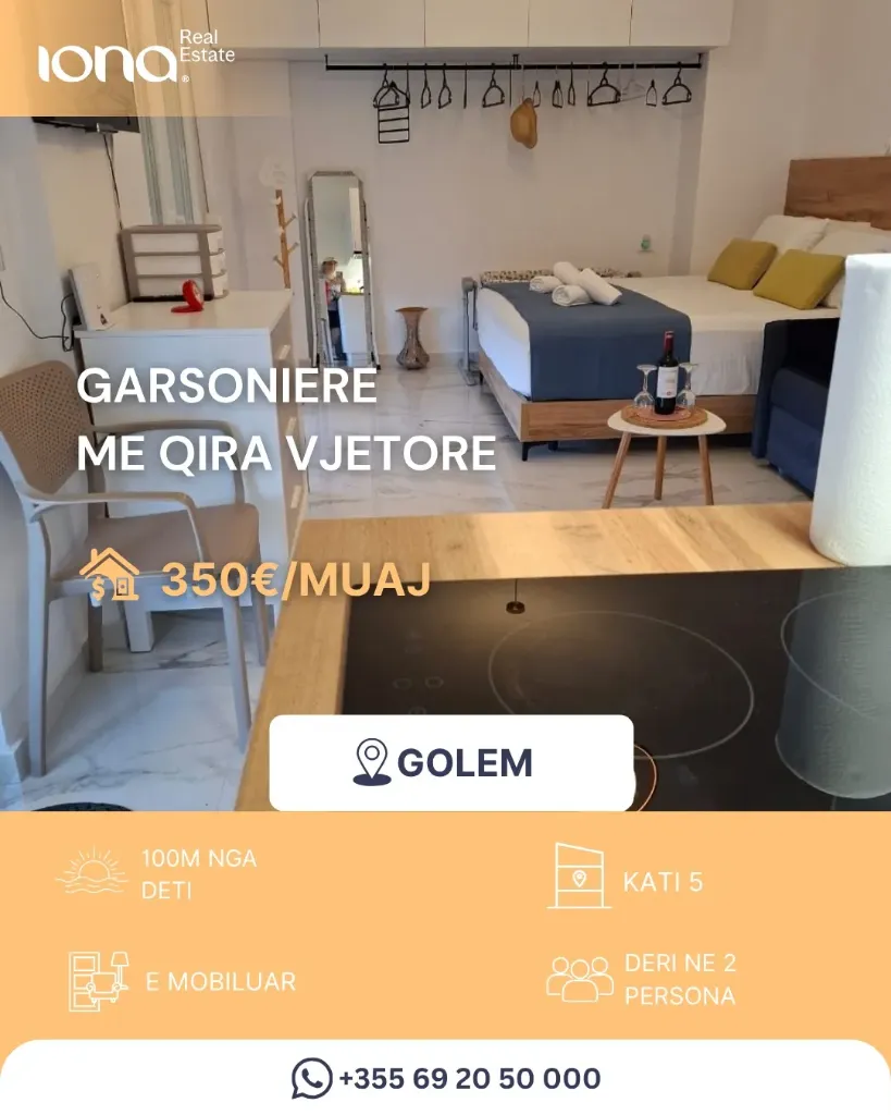 🏠 Garsoniere me Qira – Golem