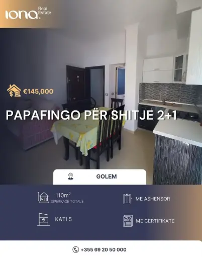  Papafingo në shitje – Golem