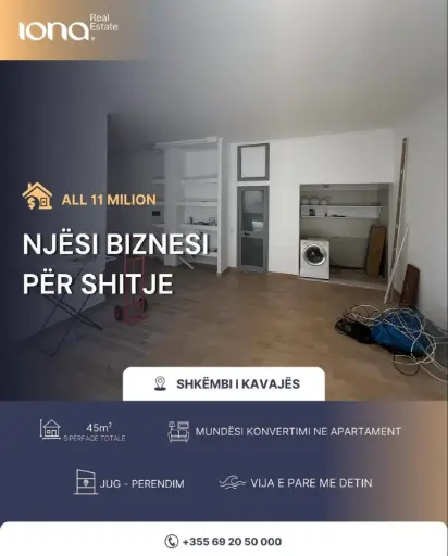  Njësi biznesi në shitje – Shkëmbi i Kavajës